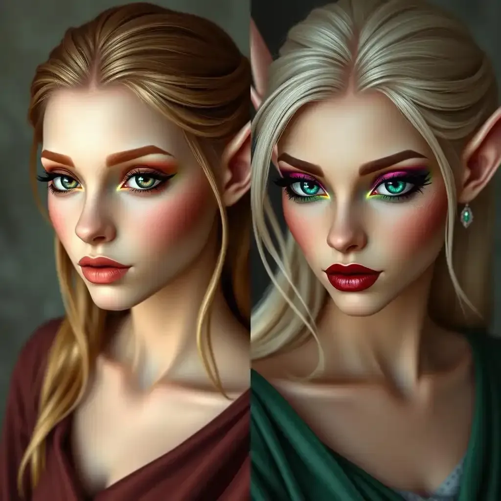 Elf Makeup Look Variations From Mystical To Mischievous
