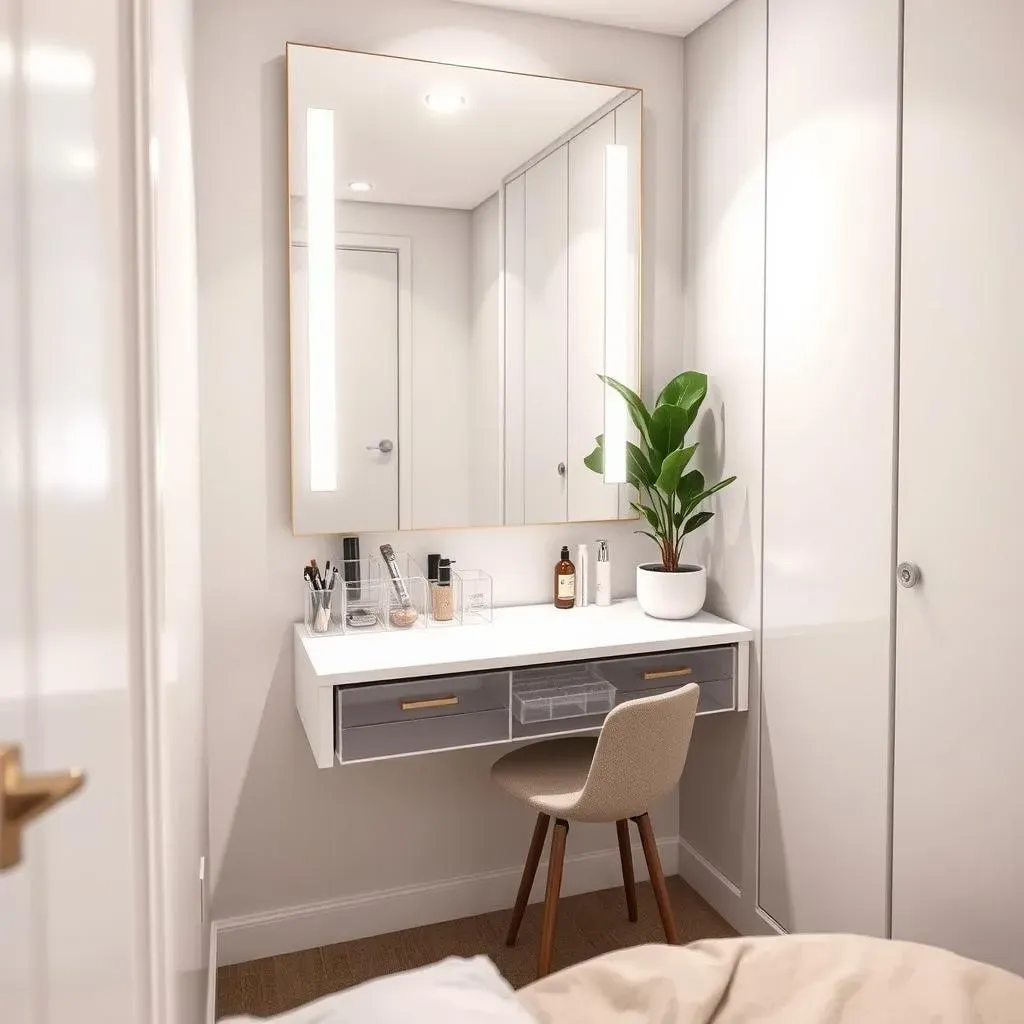 Optimizing Space: Makeup Desk Dimensions for Small Bedrooms