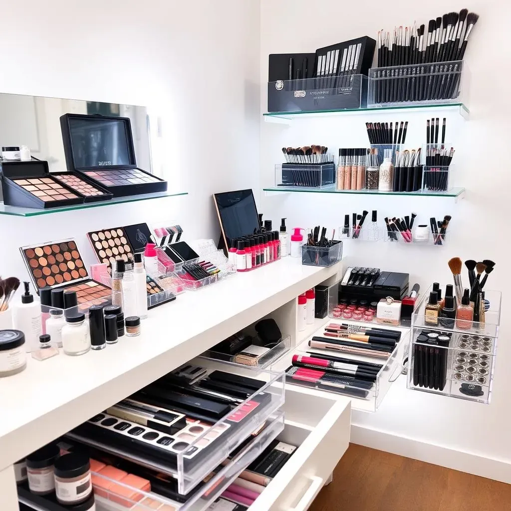 Organization and Storage: Maximizing Space at Your Makeup Artist Desk