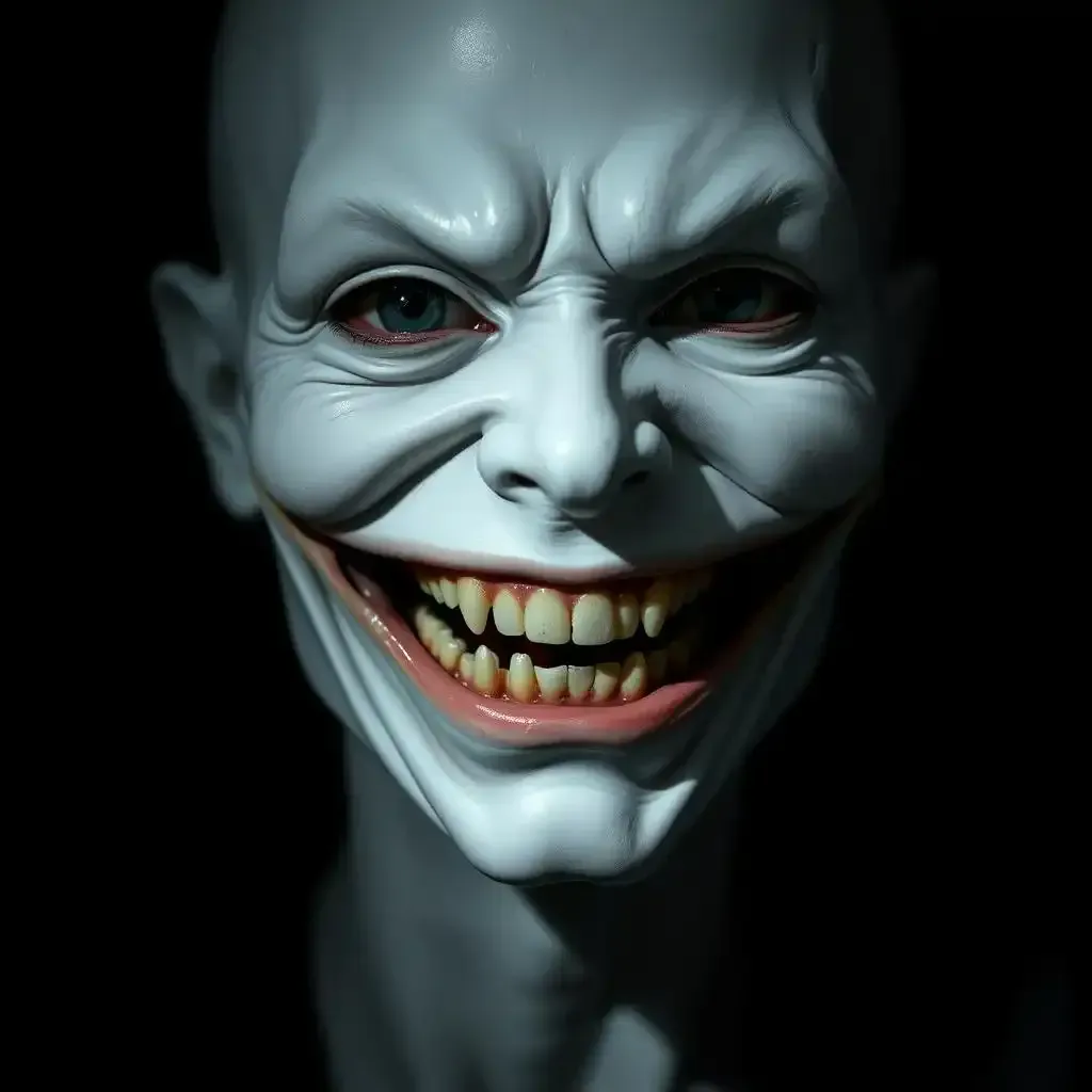 Smiling Mask The Sinister Purge Makeup Tutorial