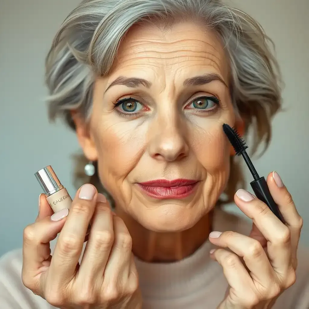 Tools And Products For Old Lady Makeup Look