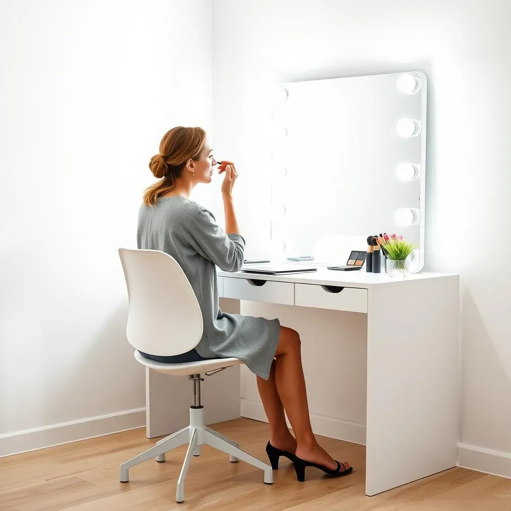 Understanding Standard Makeup Desk Dimensions for Comfort